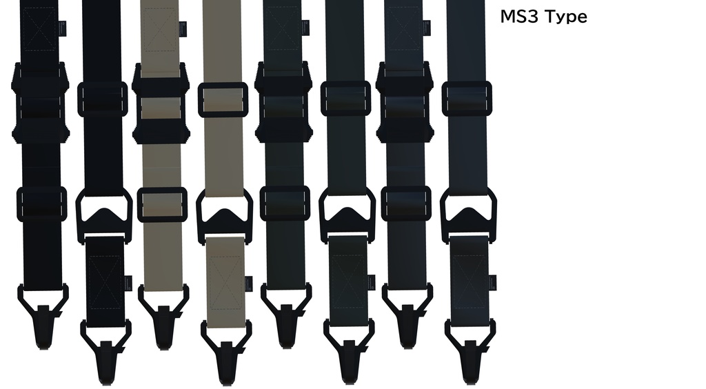 【汎用】MAGPUL Sling kit 【MS1・MS3・MS3Gen2・MS4】Type