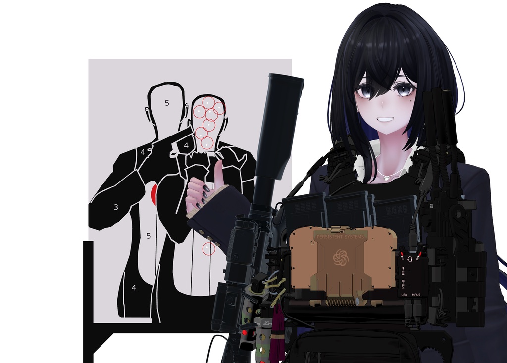 【汎用】Plate Carrier&Chest Rig