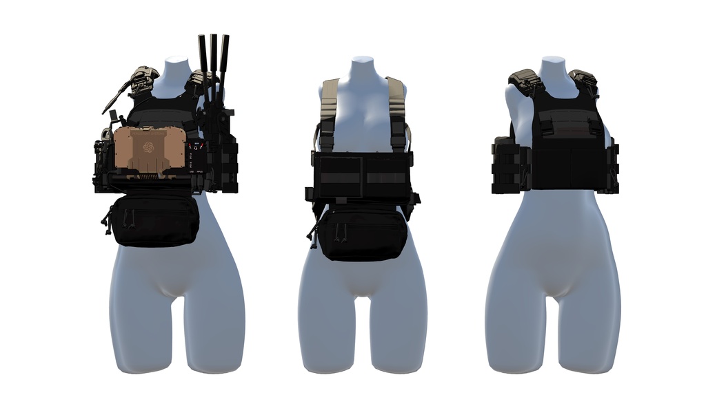 【汎用】Plate Carrier&Chest Rig