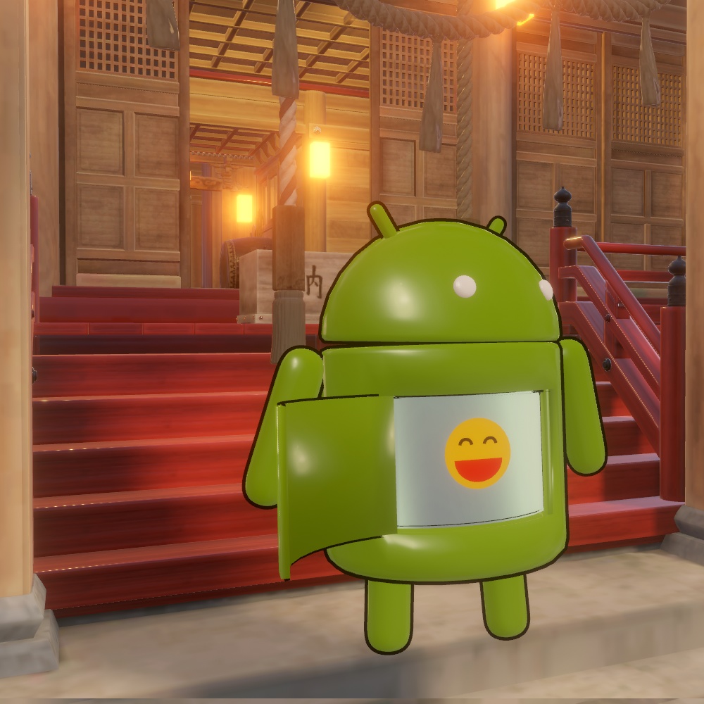 ドロイドくん(VRM形式3Dアバター・cluster用)★修正済み!