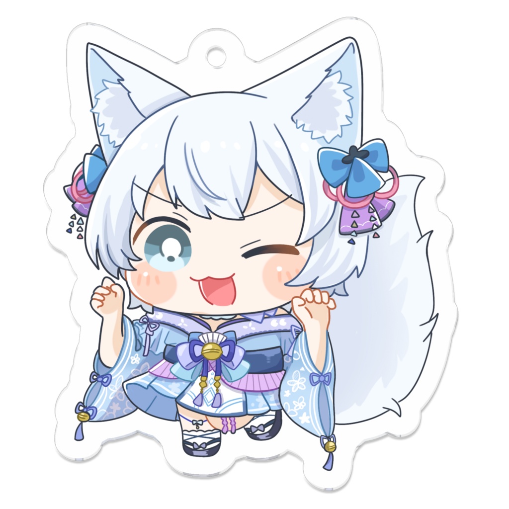 【白狼しおん】生誕祭記念！アクリルキーホルダー2025 初回限定ver. (※9/9まで)