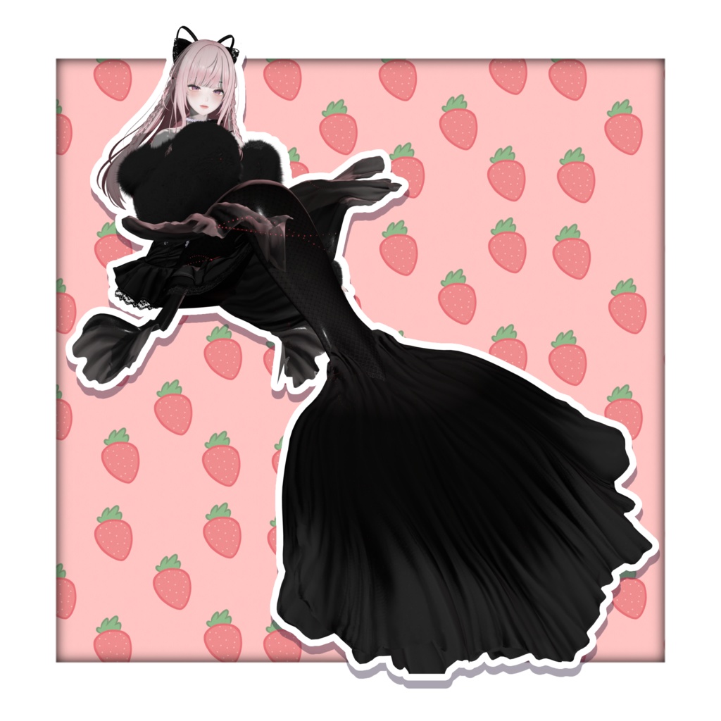 【FREE】マーメイドポーズアニメーション5種