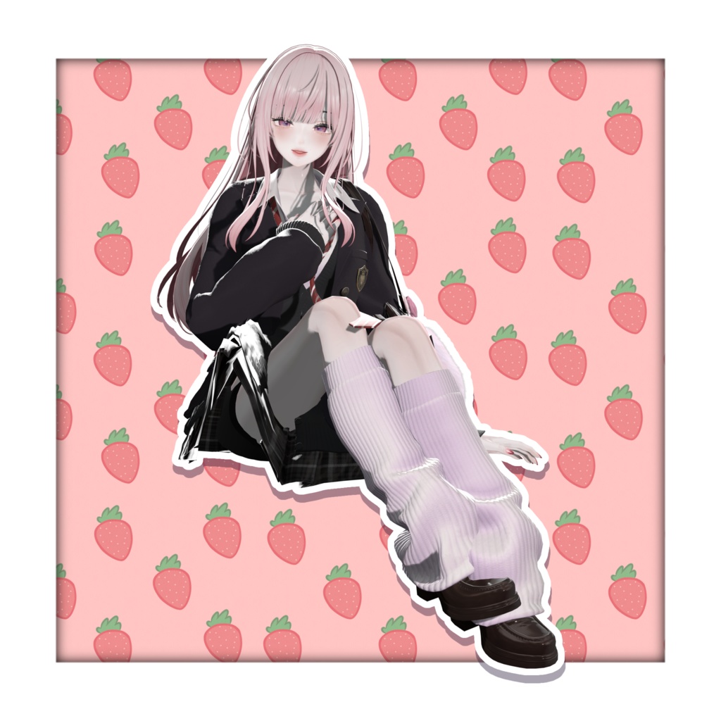 【FREE】マーメイドポーズアニメーション5種