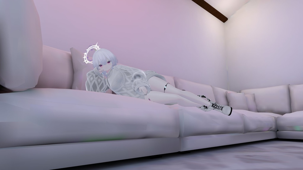 【FREE】マーメイドポーズアニメーション5種