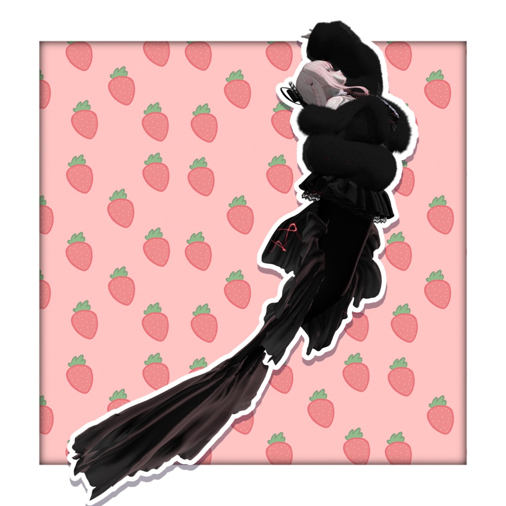 【FREE】マーメイドポーズアニメーション5種