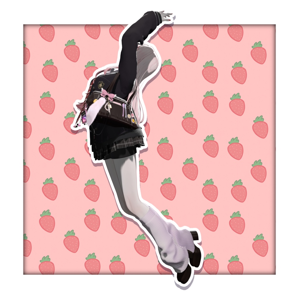 【FREE】マーメイドポーズアニメーション5種