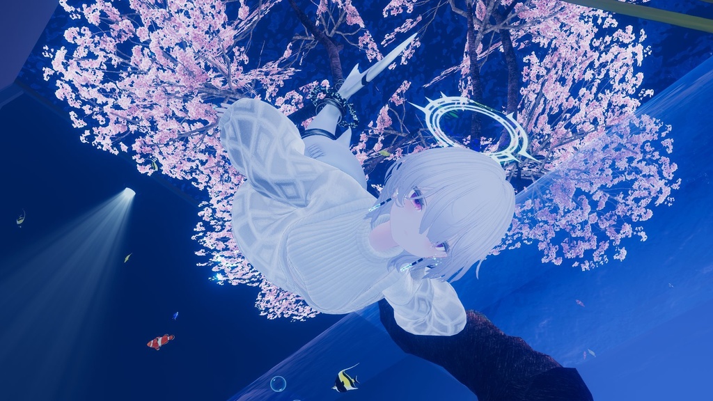 【FREE】マーメイドポーズアニメーション5種