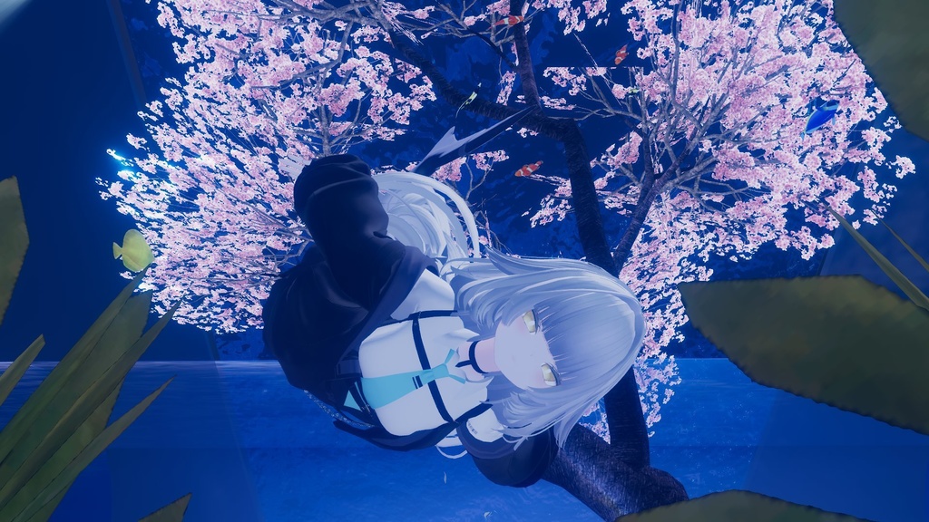 【FREE】マーメイドポーズアニメーション5種