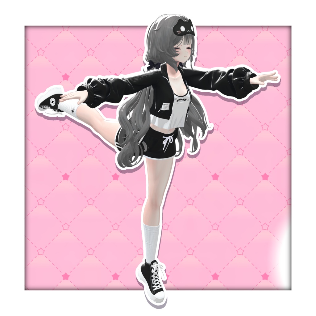 ポーズアニメーション10種類