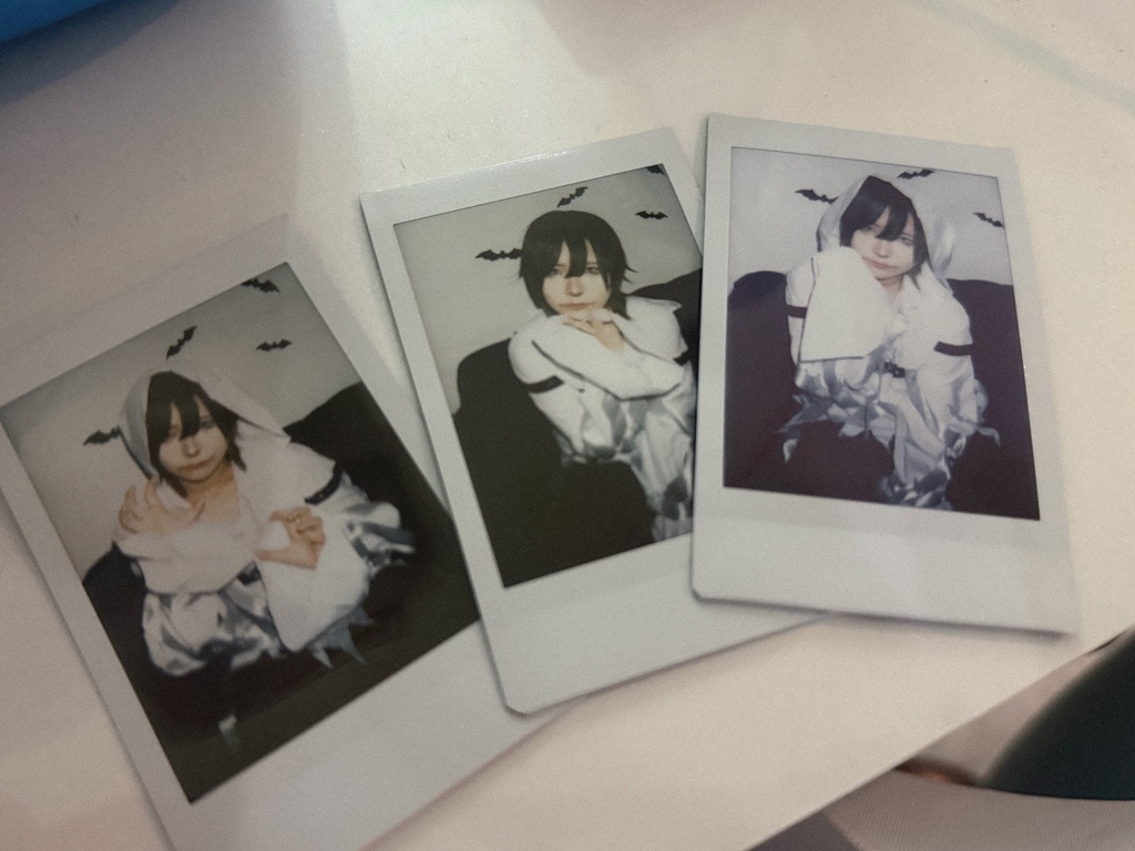 ハロウィンおばけチェキ