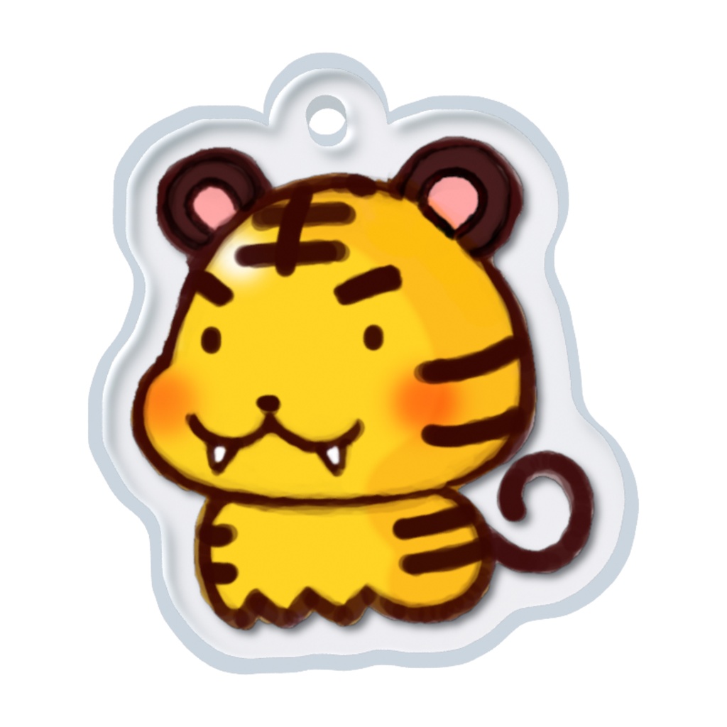ゆるとらめじるしチャーム