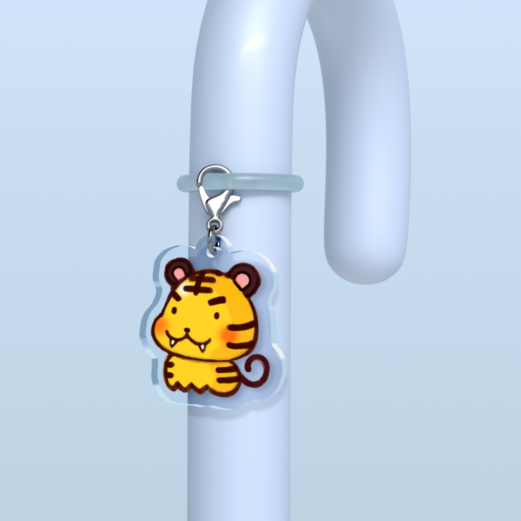 ゆるとらめじるしチャーム