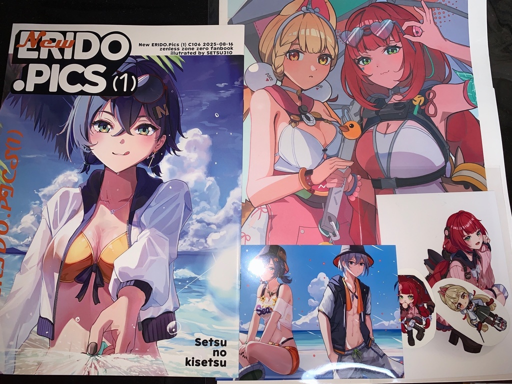 【C106】New ERIDO.PICS(1)　新刊セット※アクリルフィギュア無