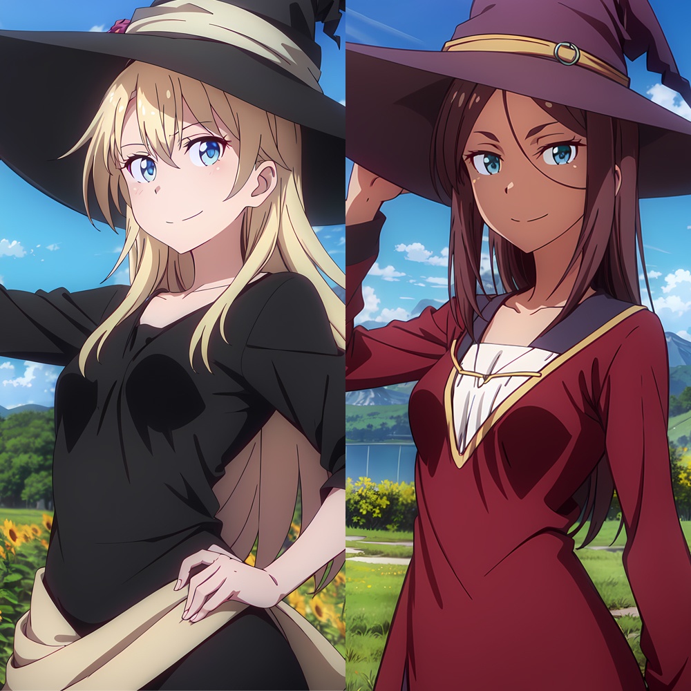 Yagami Kou & Ahagon Umiko (New Game!) SFW