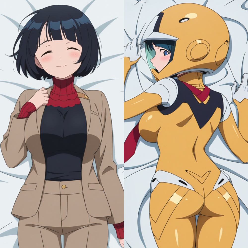 Dakimakura: Shiiko Sugai (Mobile Suit Gundam GQuuuuuuX)
