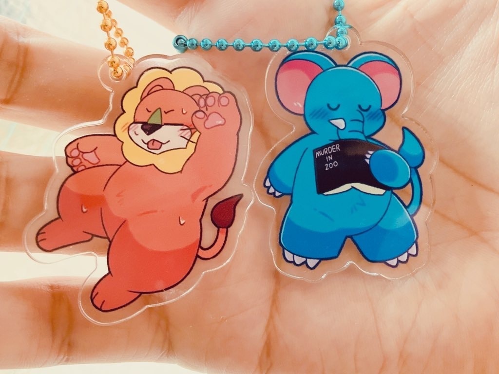 たべっ子どうぶつ アクリルキーホルダー2種