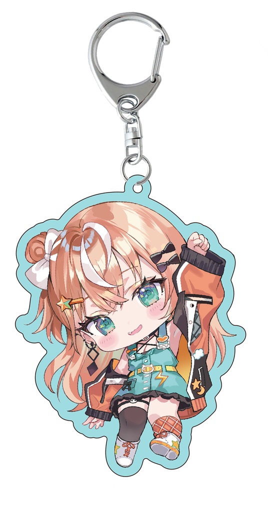 五十嵐梨花　カラーアクリルキーホルダー