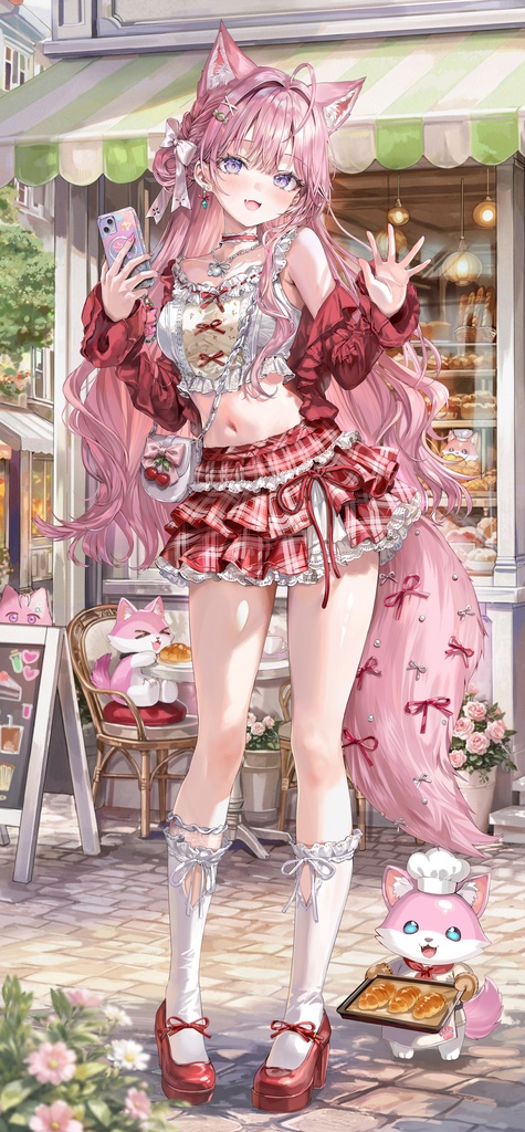 博衣こよりちゃん　等身大タペストリー