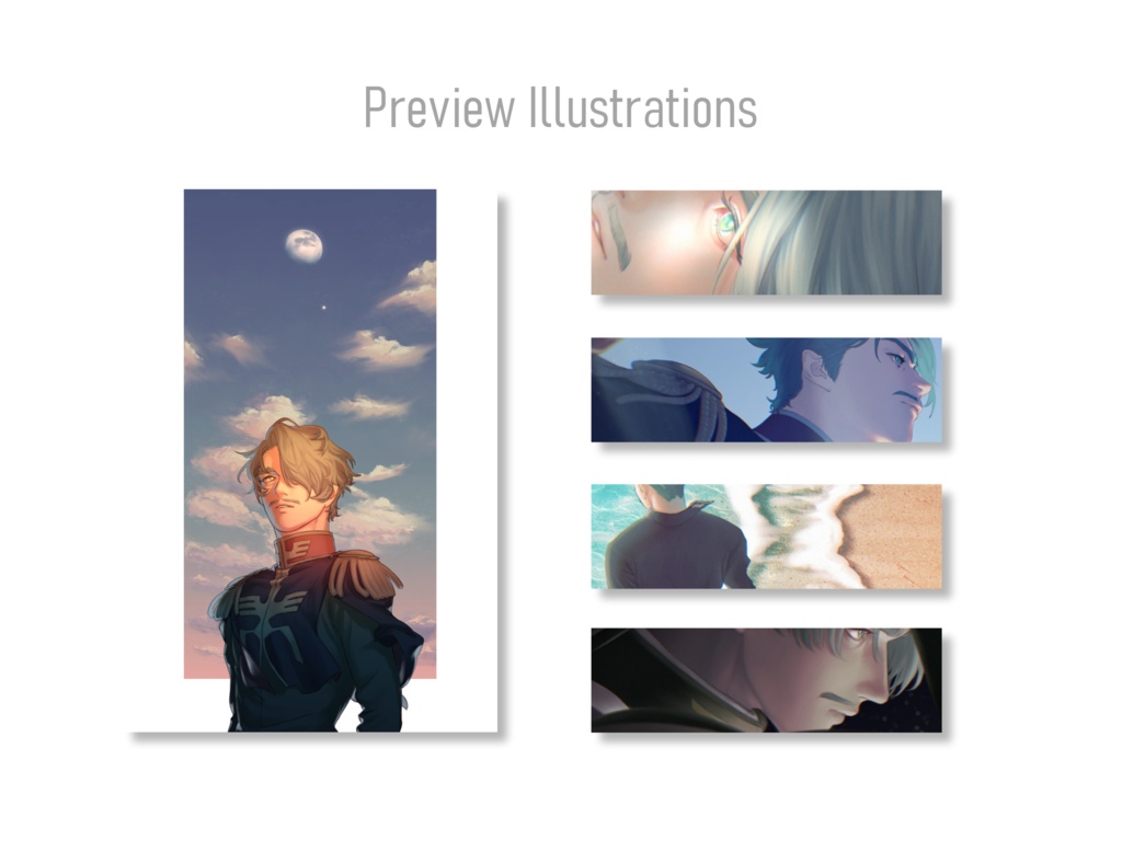 シャリア・ブル　ポストカードセット