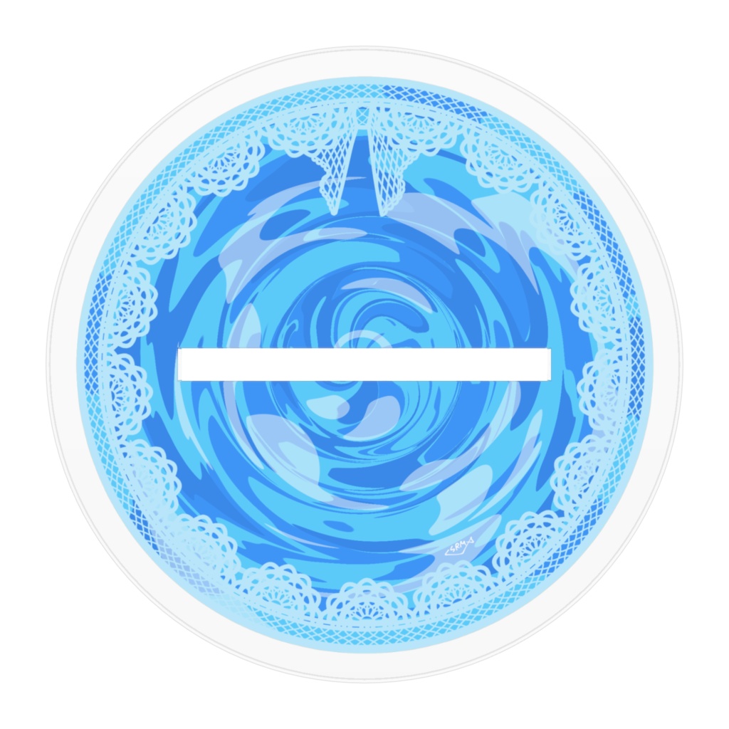 バタフライピー風アクスタ イリヤ