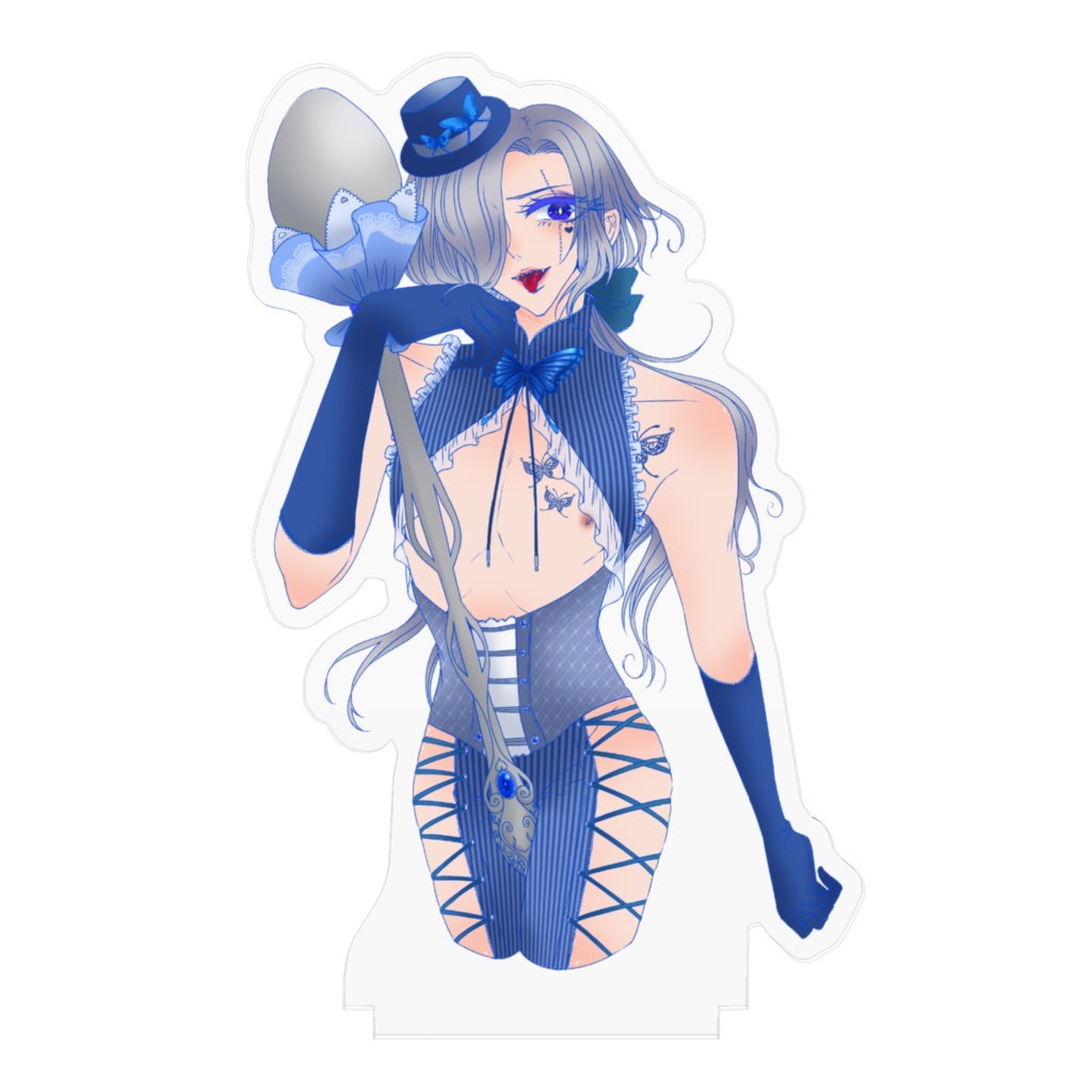 バタフライピー風アクスタ イリヤ