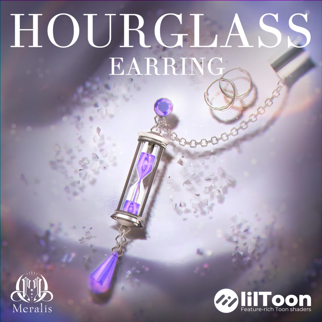 ♦Hourglass Earring♦【6アバター位置調整済】