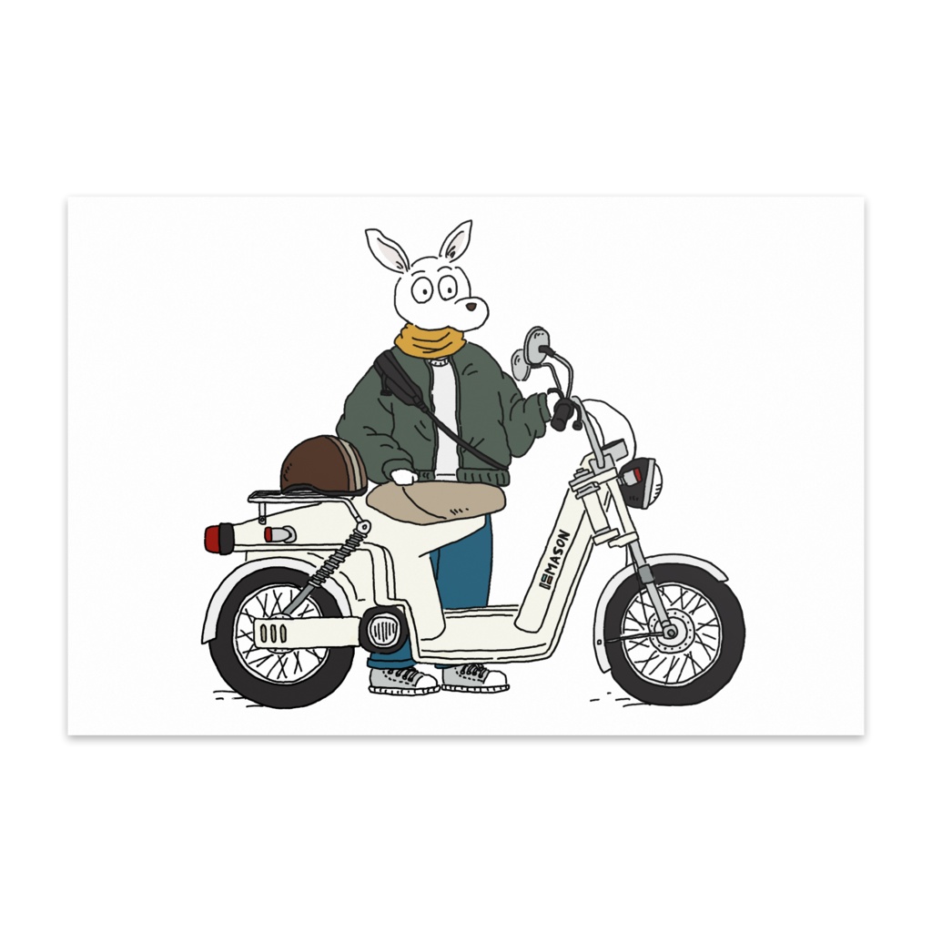 bike　ポストカード