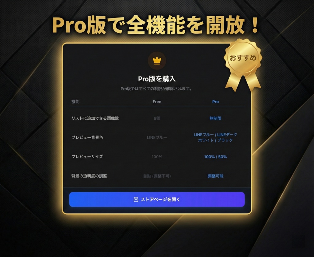 Stamp Creator - LINEスタンプ用 画像一括リサイズ・背景透過AIツール【キャラシート分割機能つき】