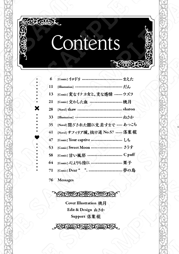 メア・メアアニ非公式アンソロジー「Guiding Star」