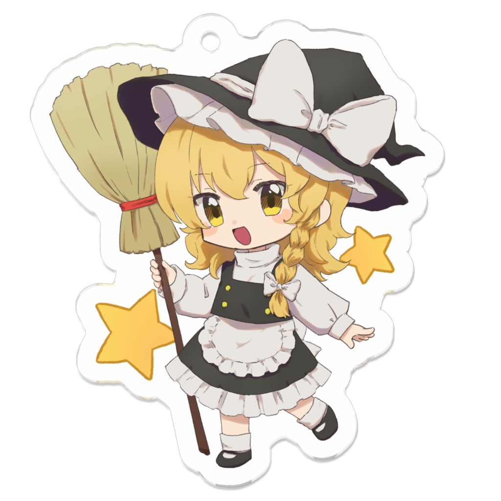 霧雨魔理沙のふんわりアクキー