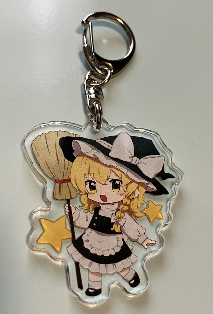 霧雨魔理沙のふんわりアクキー