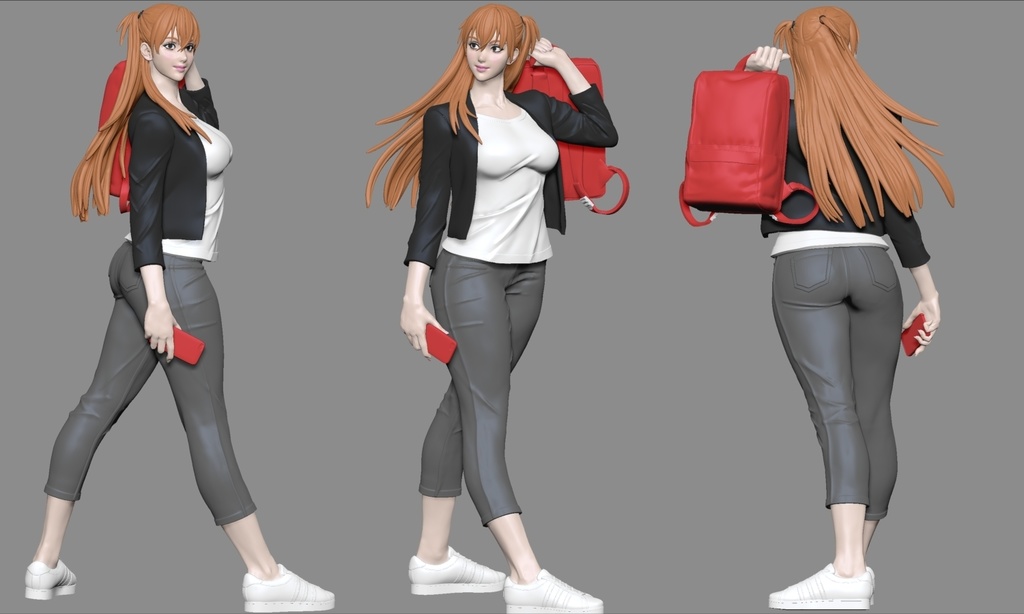 アスカ・ラングレー 私服Ver.