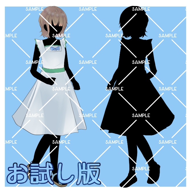 【無料/有料】立ち絵素材_少女