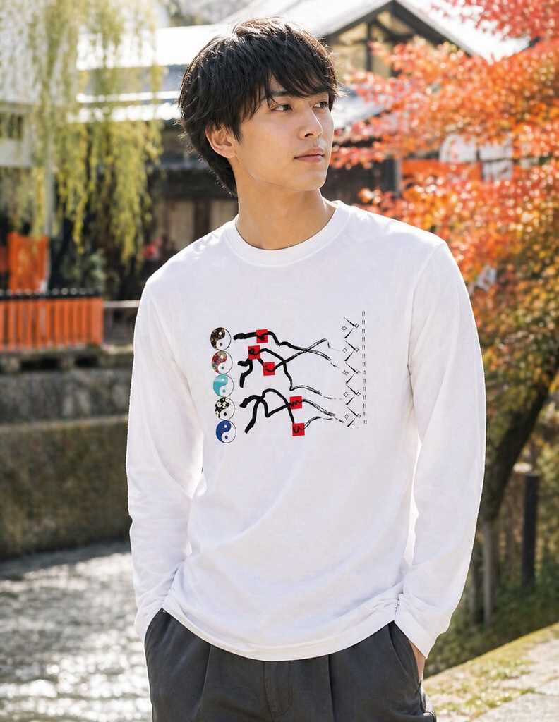 【生産終了】博麗霊夢　4seasons ロングスリーブTシャツ