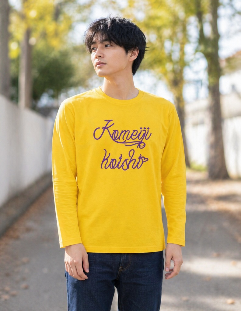 【生産終了】古明地こいし　sign ロングスリーブTシャツ