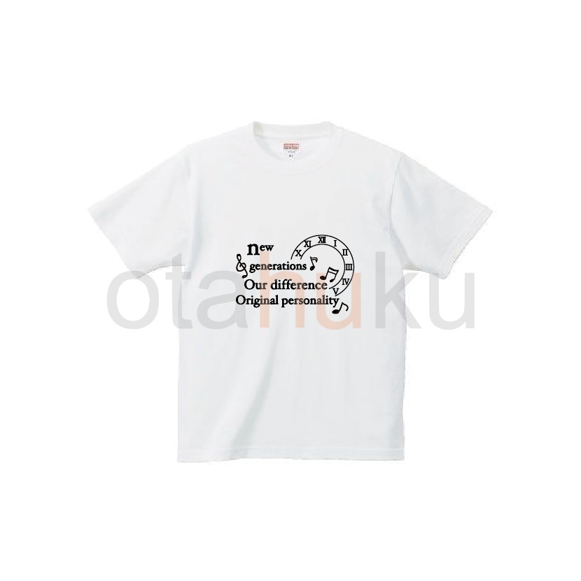 【生産終了】 new generations　半袖Tシャツ