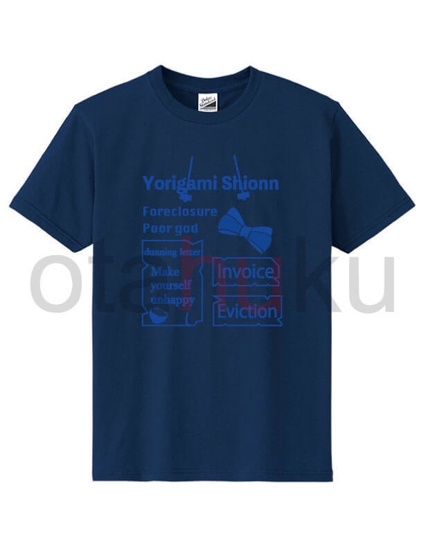 【生産終了】依神紫苑　貧乏神Tシャツ