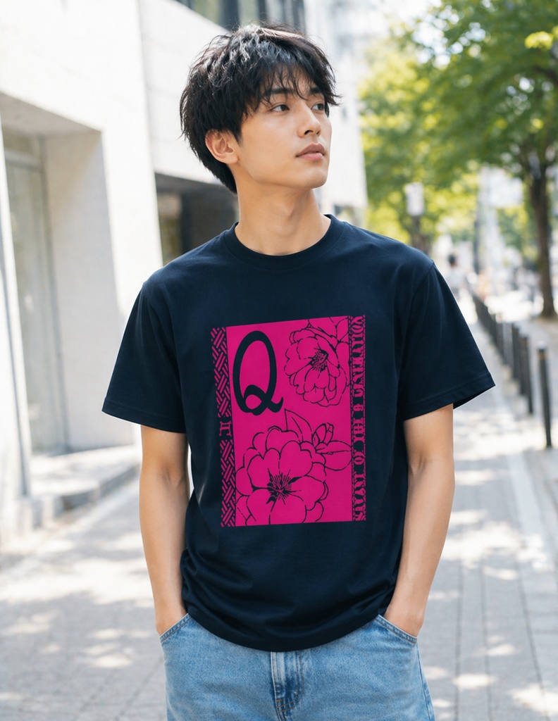 【生産終了】稗田阿求　山茶花（さざんか）Tシャツ