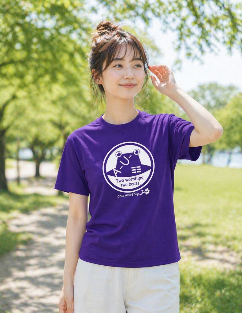 洩矢諏訪子　あーうーTシャツ