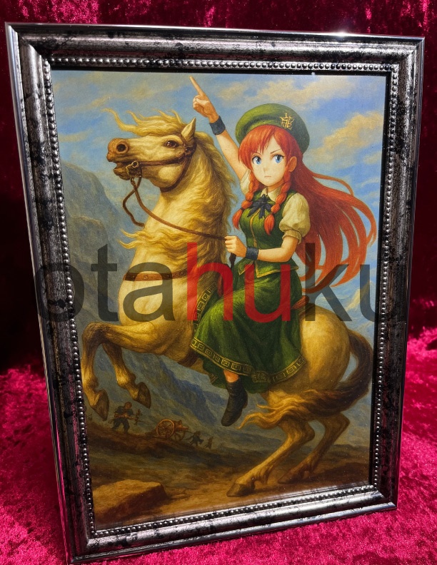 紅美鈴　『サン＝ベルナール峠を越えるボナパルト』　A4アートパネル