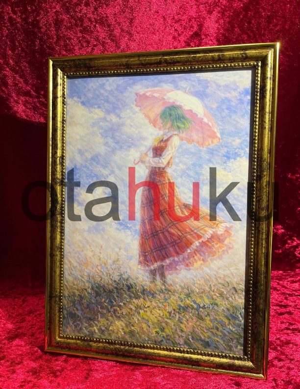 風見幽香 『日傘の女』 A4アートパネル