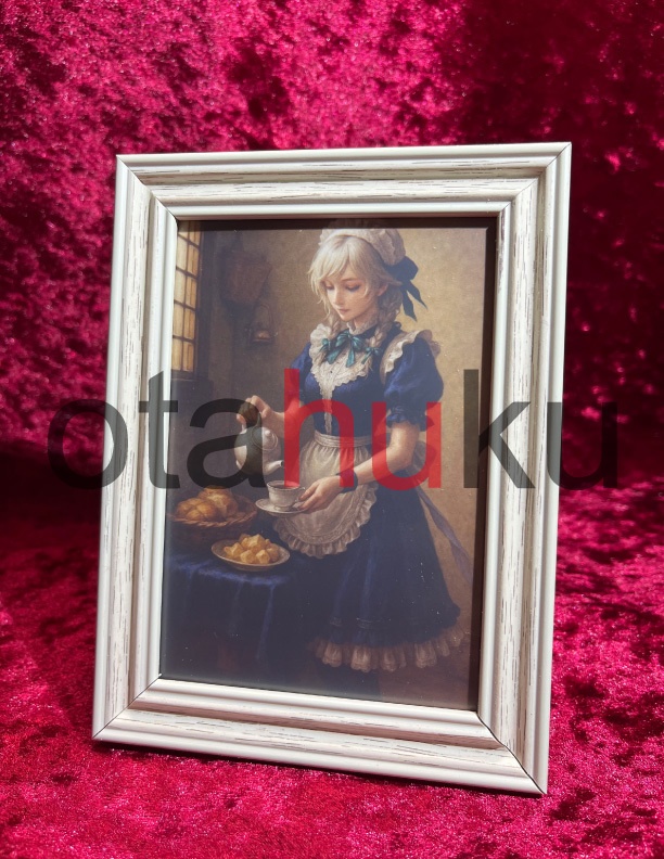 十六夜咲夜　『牛乳を注ぐ女』　L判アートパネル