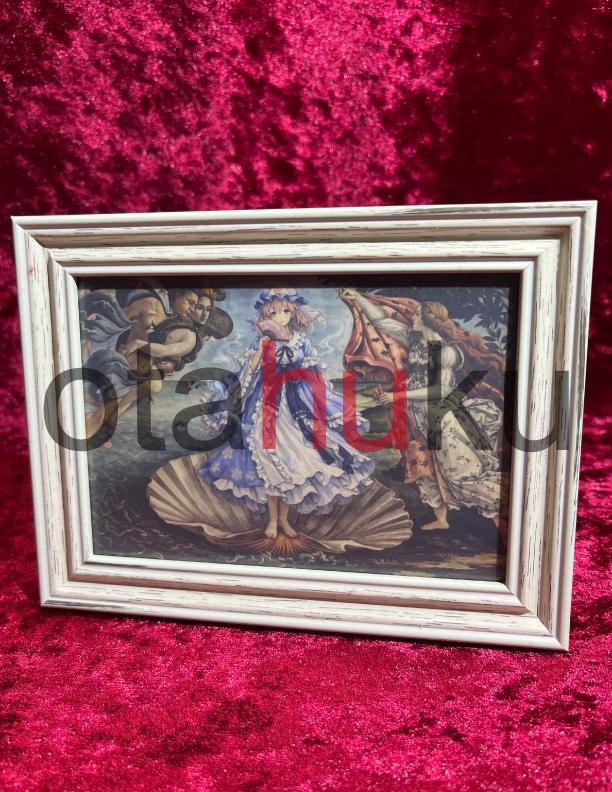 西行寺幽々子　『ヴィーナスの誕生』　L判アートパネル