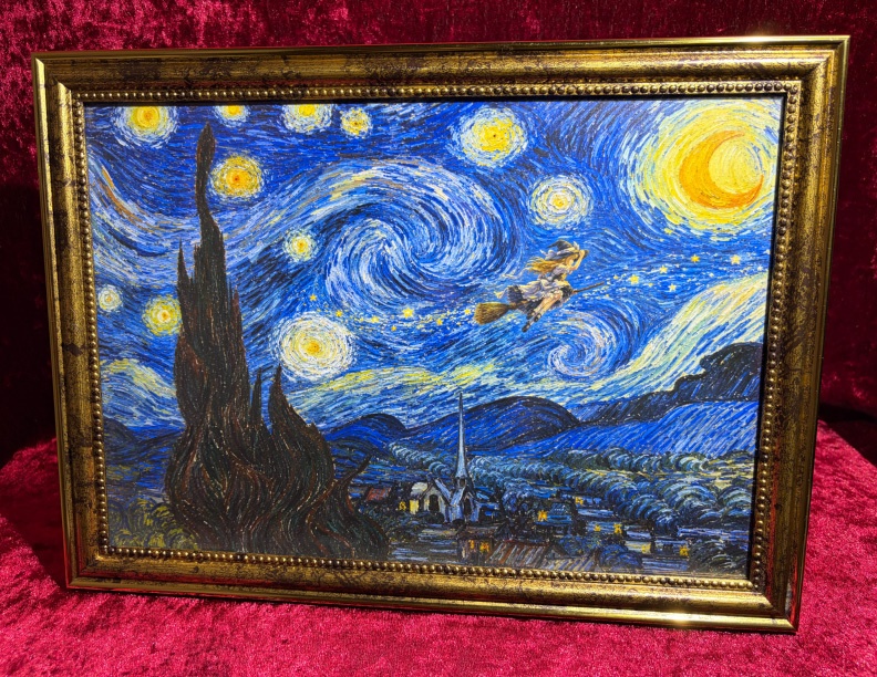 霧雨魔理沙　『星月夜』　A4アートパネル