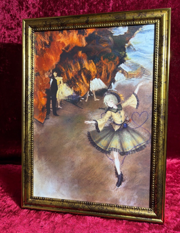 古明地こいし　『エトワール（舞台の踊り子）』　A4アートパネル