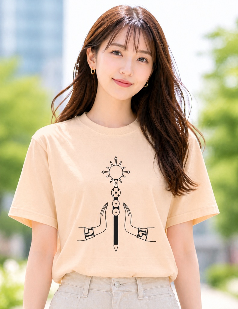 豊聡耳神子　七星剣Tシャツ