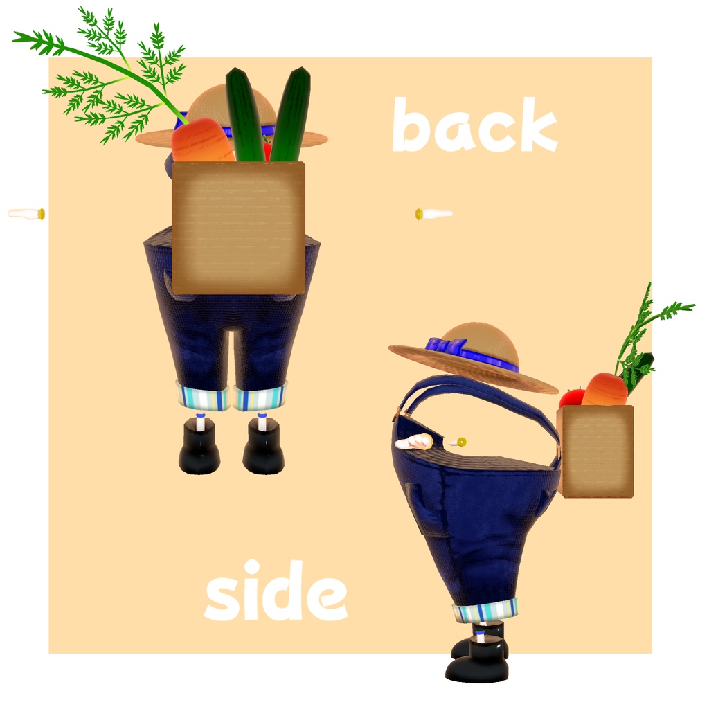 ♪セール中♪【Bird/鳥☆MA対応】farm.トリ 衣装セット 全2種