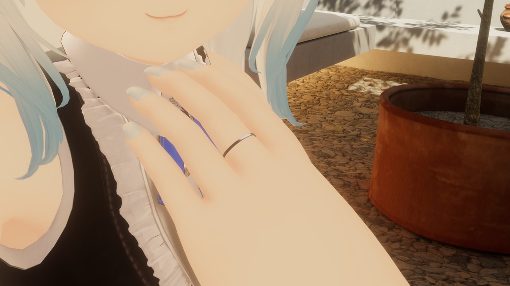【VRChat】SimpleRing (Bracelet)【アクセサリー】