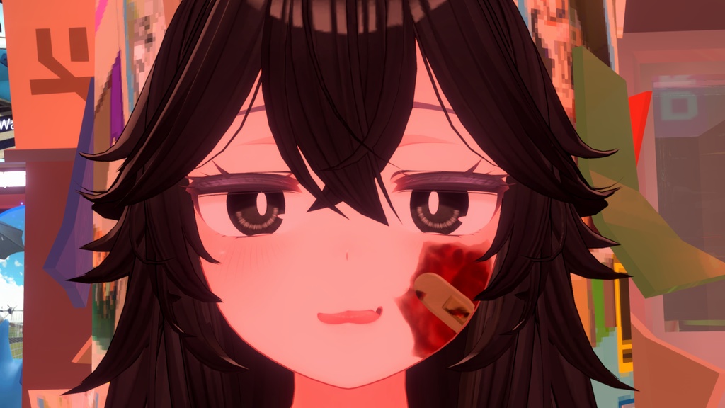 バンソウコウ風テクスチャ