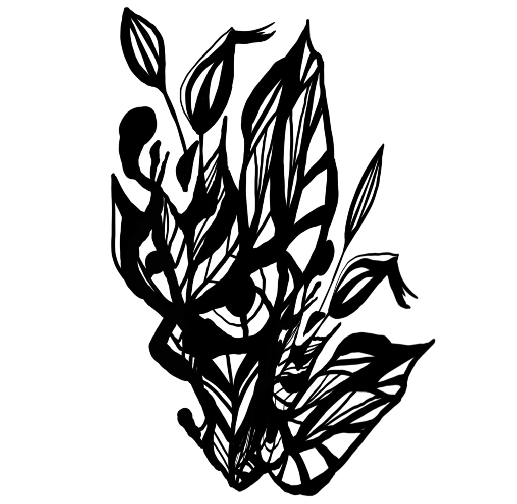 【無料配布】虚構ノ眼:抽象刺青テクスチャ